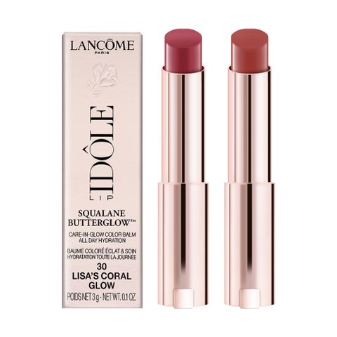 【LANCOME蘭蔻】唯我玫瑰裸光潤唇膏 3g