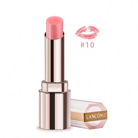 LANCOME 蘭蔻 唯我玫瑰裸光潤唇膏(0.8g)#10 精巧版-公司貨