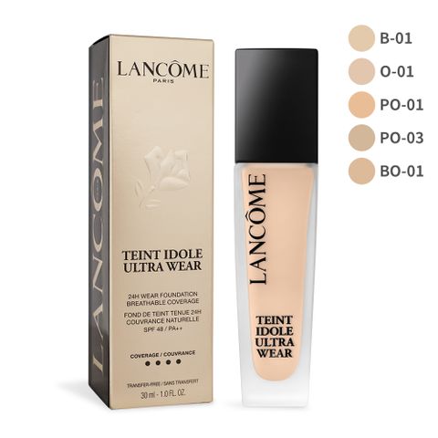 Lancome 蘭蔻 零粉感超持久粉底 SPF48/PA++(30ml)-多色可選-新版-百貨公司貨