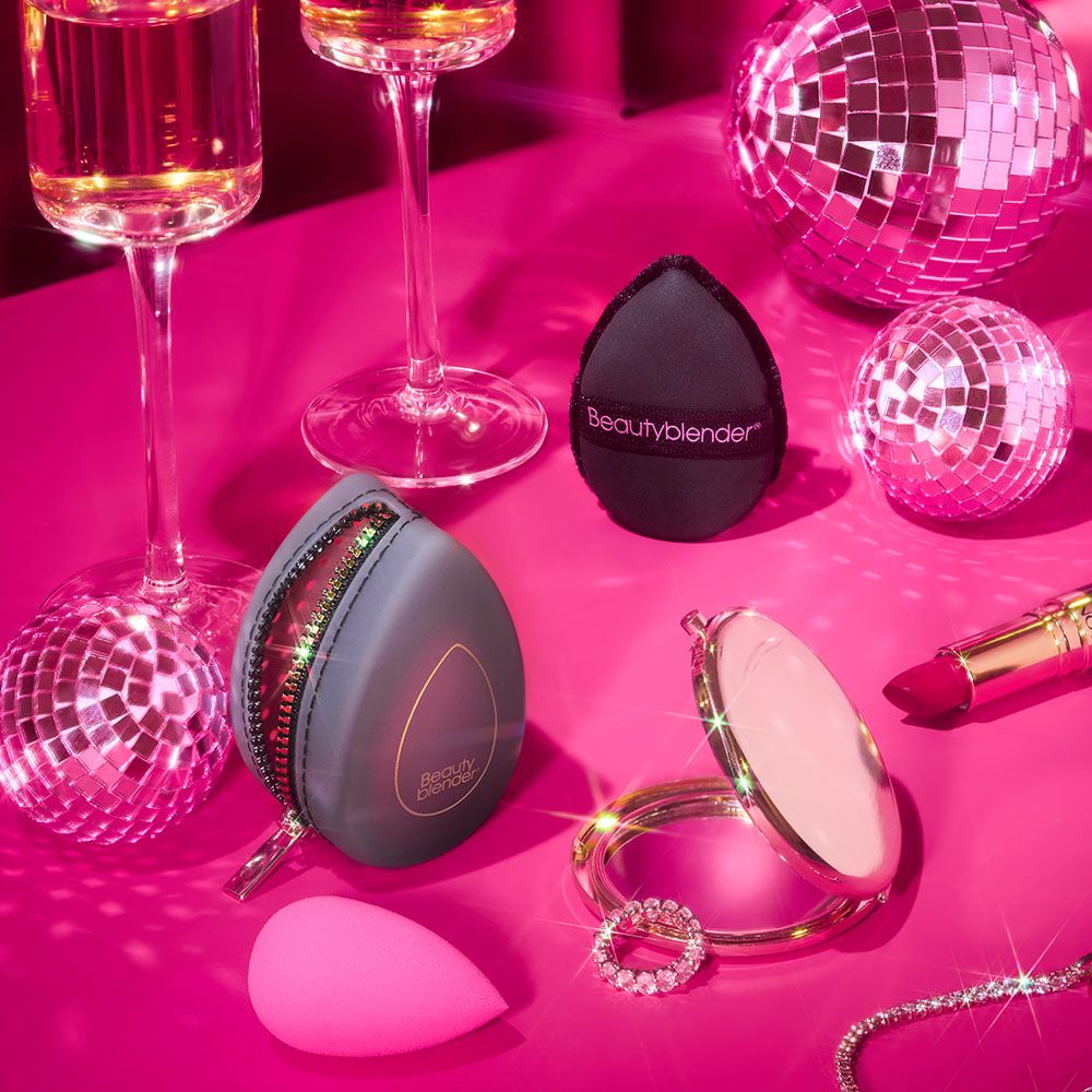 beautyblender 原創美妝蛋-午夜閨蜜限定組-原創美妝蛋-原創粉*1+專業超能粉撲*1+精緻化妝包*1