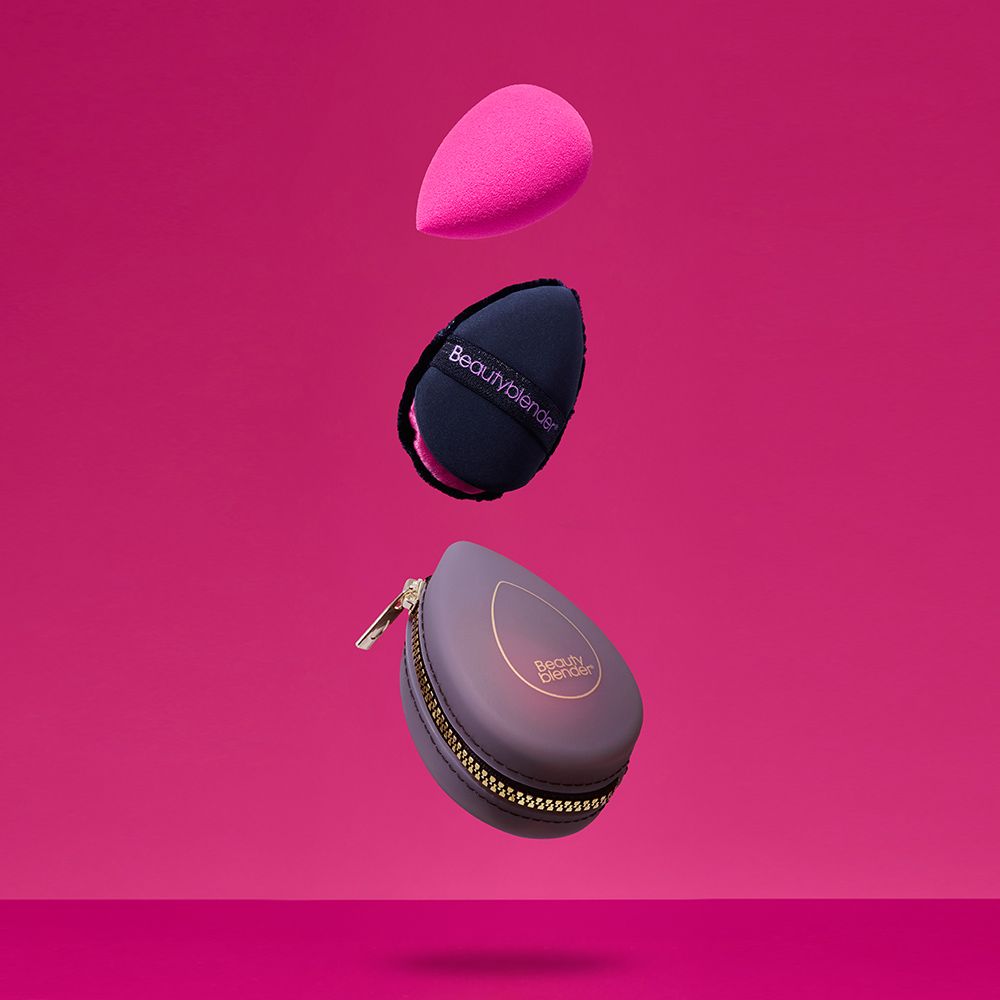 beautyblender 原創美妝蛋-午夜閨蜜限定組-原創美妝蛋-原創粉*1+專業超能粉撲*1+精緻化妝包*1