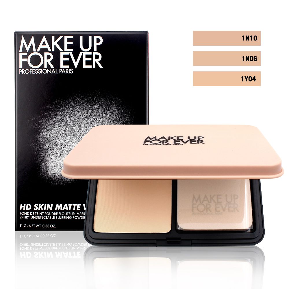MAKE UPFOR EERPROF 1N101N06OFESSIONAL PARISHD SKIN MATTE VFOND DE TEINT POUDRE FLOUTEUR IMPER24HR UNDETECTABLE BLURRING POWDE GNET WT 0.38 .11             HD  MAKE UPFOR EVERESSIONAL1Y04