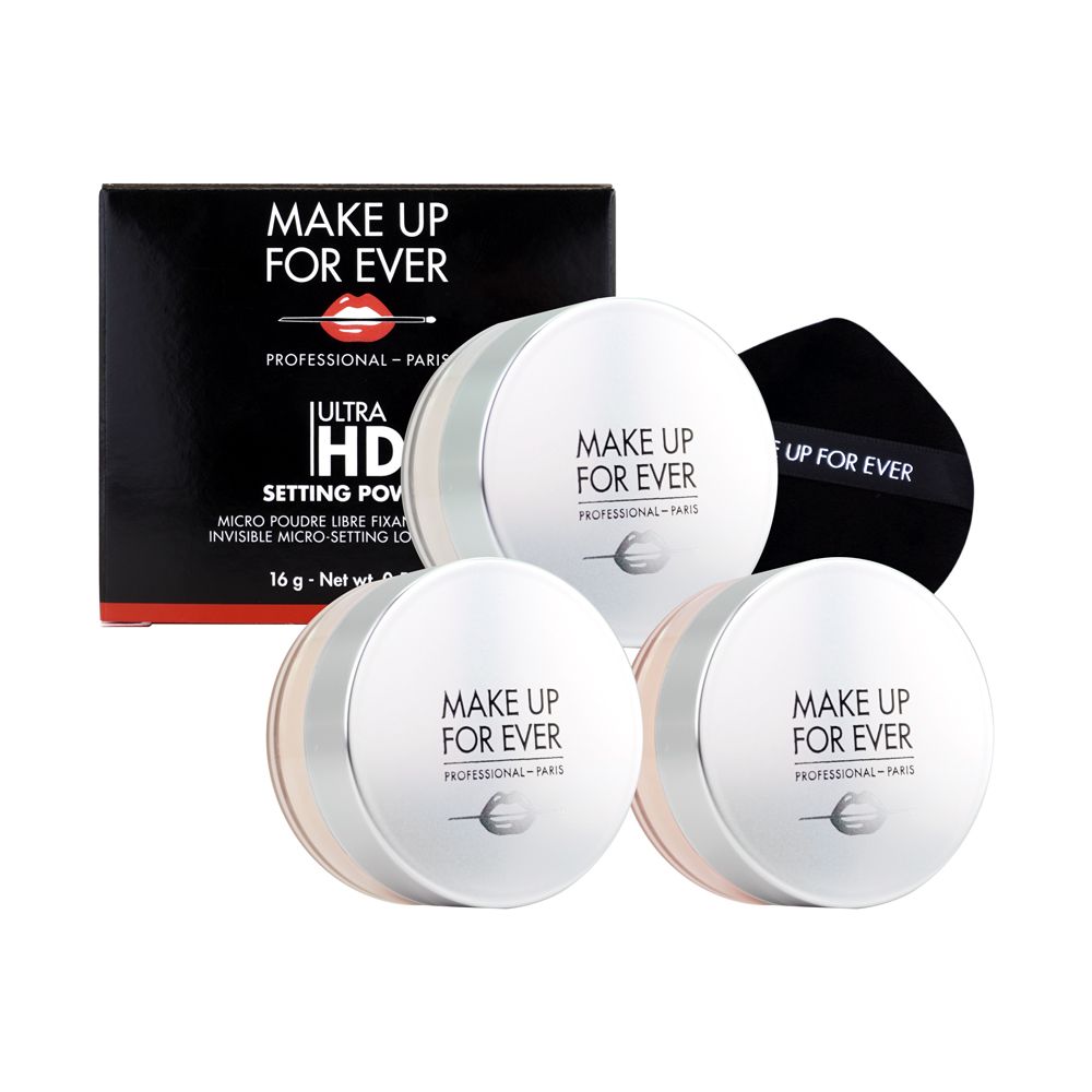 MAKE UP FOR EVER  ULTRA HD柔霧輕感蜜粉(16g)[含粉撲/定妝/微米蜜粉] 多款任選