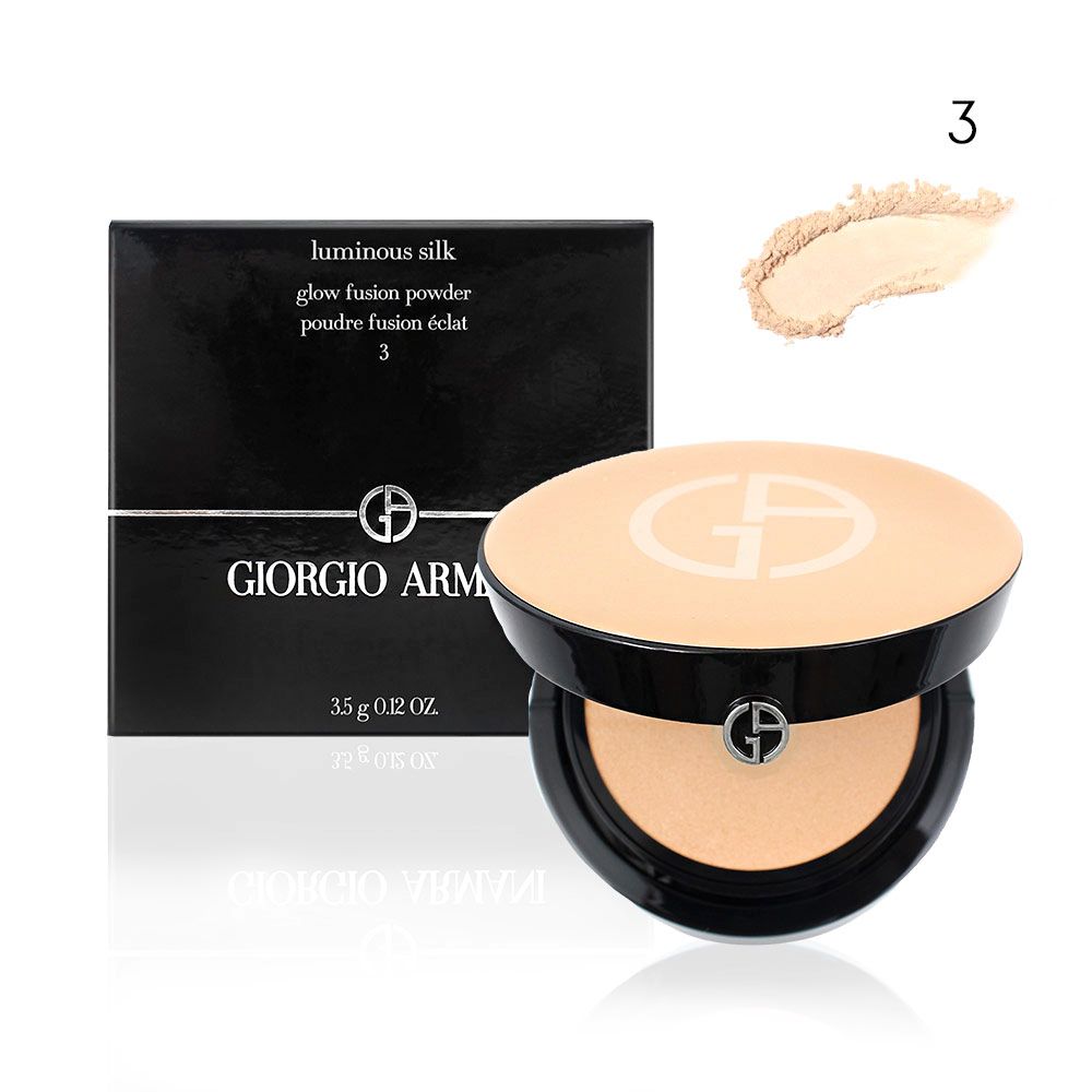 Giorgio Armani  亞曼尼 輕透亮高光持妝蜜粉餅3.5g-公司貨