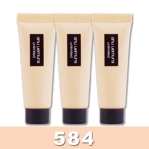 《Shu Uemura 植村秀》無極限超時輕粉底 10ML x 3 #584