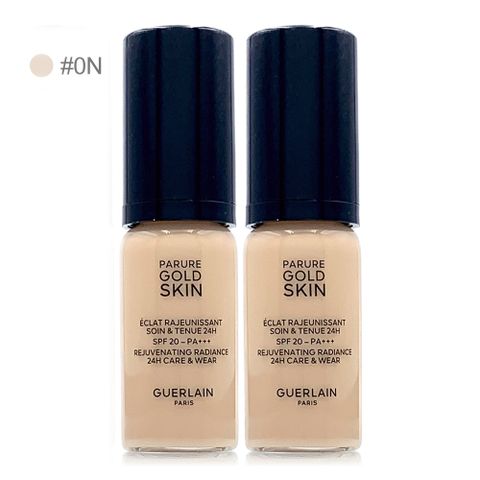 GUERLAIN嬌蘭 24K純金光透精華粉底5ml*2
