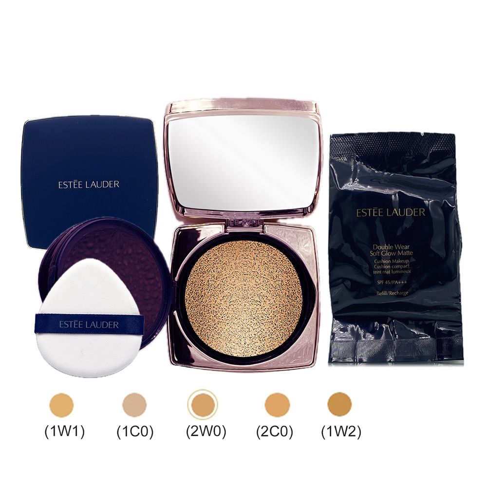 ESTEE LAUDER 雅詩蘭黛 粉持久完美鎖妝氣墊粉餅24g - 內含粉蕊12g*2入+粉盒 (正統公司貨)