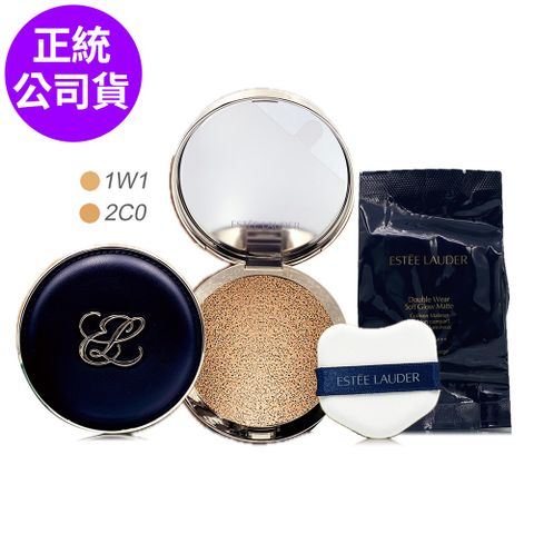 ESTEE LAUDER 雅詩蘭黛 粉持久天生美肌氣墊粉餅24g - 內含粉蕊12g*2入+粉盒 (正統公司貨)