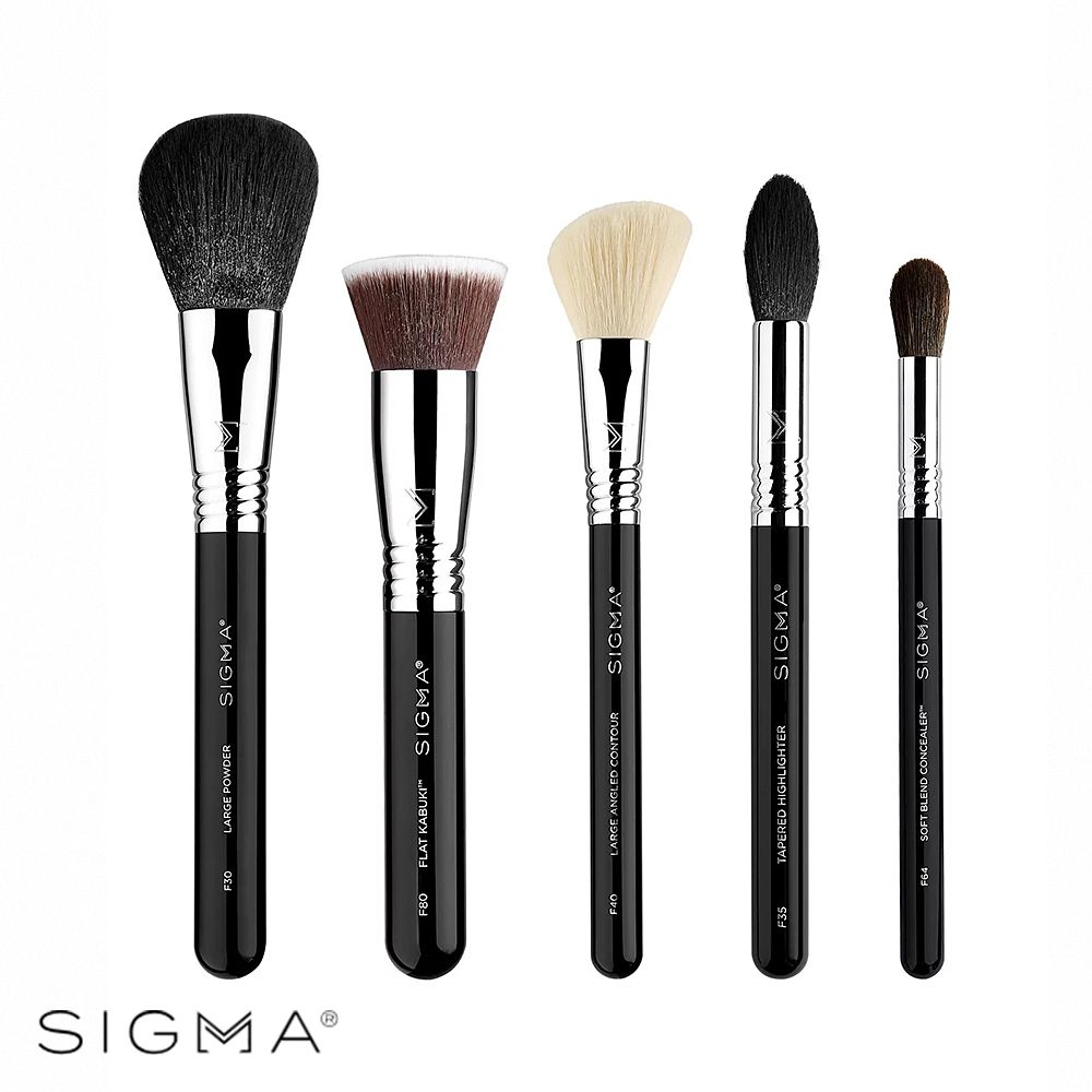 Sigma 經典臉部刷具5件組 Classic Face Brush Set