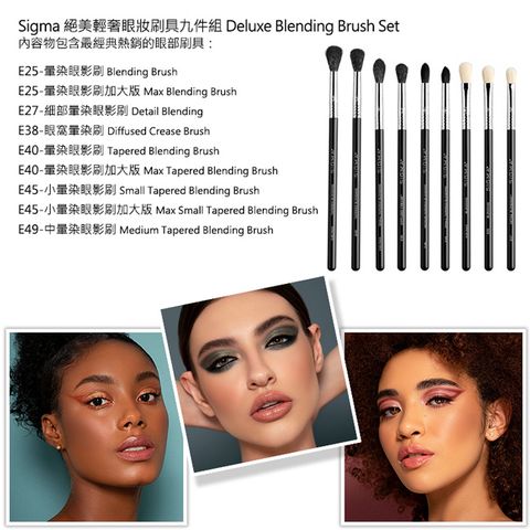 Sigma Deluxe Blending Brush Set