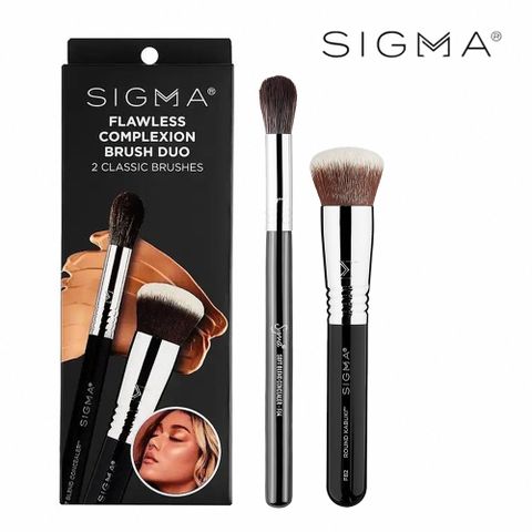 Sigma 極致無瑕美肌刷具雙件組 Flawless Complexion Brush Duo