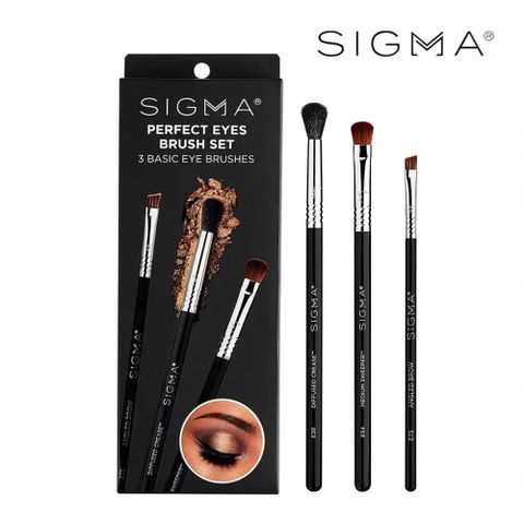 Sigma 極致全能眼妝刷具三件組 Perfect Eyes Brush Set