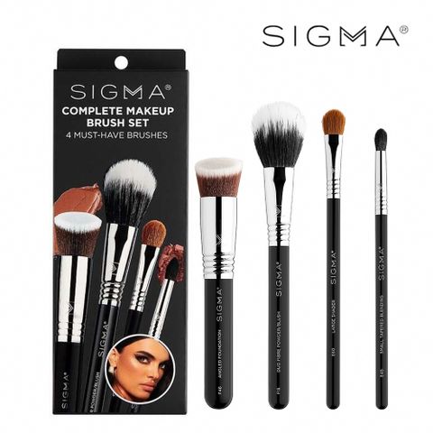 Sigma 極致美妝經典刷具四件組 Complete Makeup Brush Set