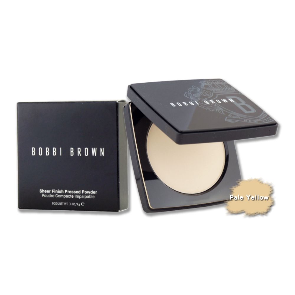 BOBBI BROWN 芭比波朗 輕隱毛孔柔焦蜜粉餅 9g #Pale Yellow淡金