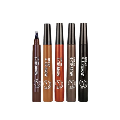 晴彩四叉水眉筆 12入