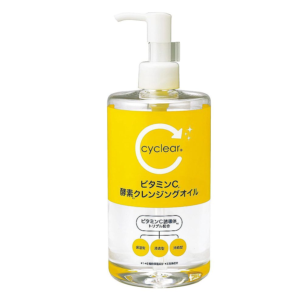 熊野油脂 cyclear 維他命C酵素卸妝油 400ml