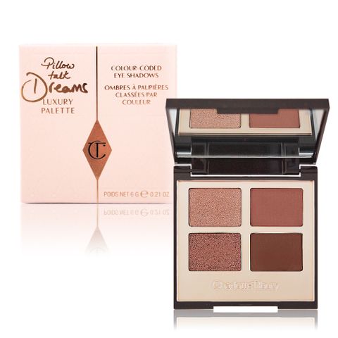 Charlotte Tilbury 四色眼影盤#pillow talk dream(6g)-國際航空版