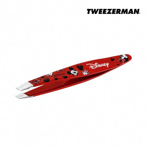 Tweezerman Disney 限定超萌米奇米妮隨行款斜口鑷 We got Ears Mini Slant Tweezer