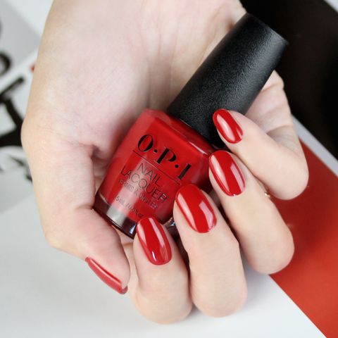 OPI 紅蘋果指甲油 NLN25 小黑蓋/經典指彩 官方直營