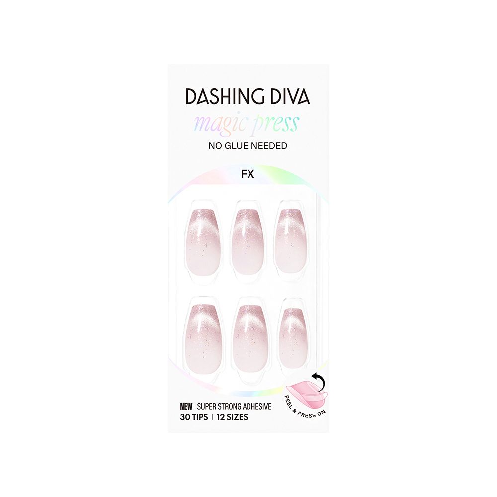 Dashing Diva 【DASHING DIVA】MAGICPRESS 薄型美甲片_霧藍星空