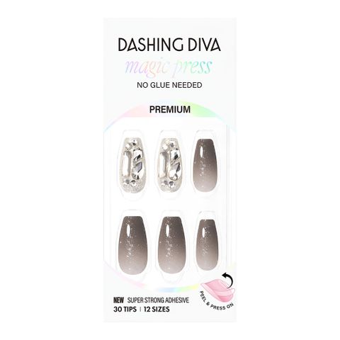 【DASHING DIVA】MAGICPRESS 頂級璀燦美甲片_暗夜之願