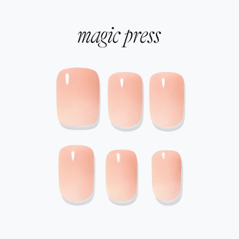 【DASHING DIVA】MAGICPRESS 薄型素色美甲片_裸感絲絨