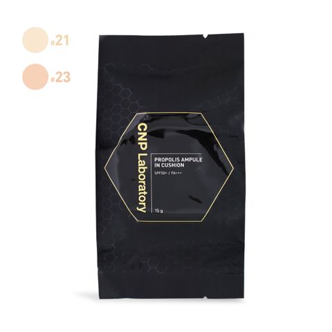 CNP Laboratory 蜂膠能量彈潤氣墊粉餅SPF50+ PA+++(補充蕊)(15g)-多色任選