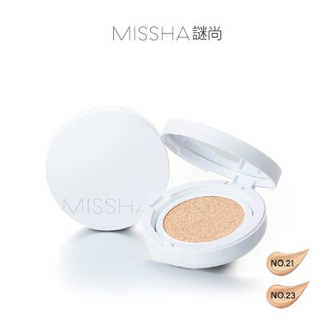 【MISSHA】輕透裸光保濕氣墊粉餅(15g/個)