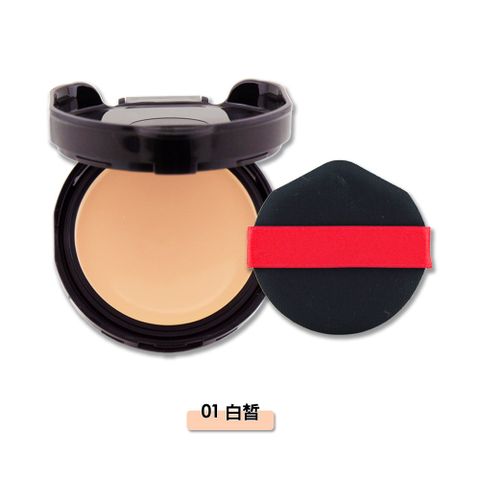 《SHISEIDO 資生堂》心機水蜜光奶霜氣墊 14g #01.白皙