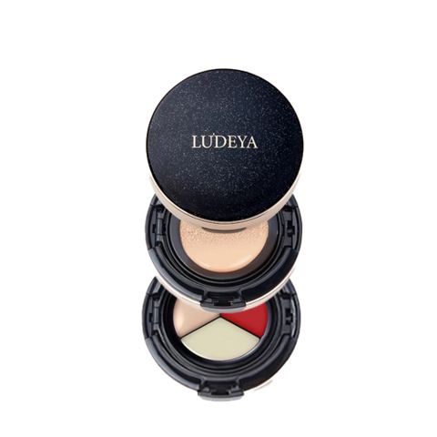 【LUDEYA】4合1微臻全能氣墊粉餅x1