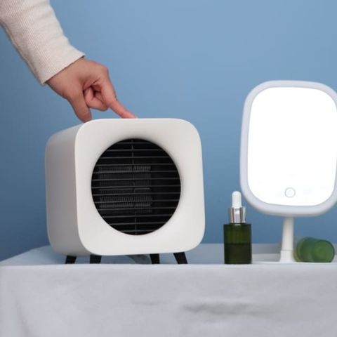 ROOMMI Cute-Cube暖風機 電暖器, 電暖爐 珍珠白