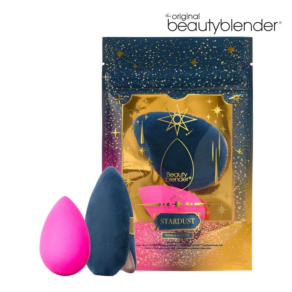 beautyblender 原創美妝蛋璀璨星辰限定組-原創美妝蛋-原創粉*1+專業超能粉撲*1