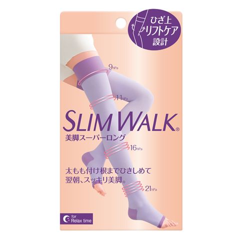 SLIMWALK 孅伶 5重拉提 睡眠美腿襪 (ML)