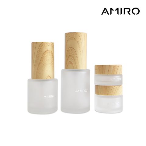 AMIRO 化妝品分裝瓶4件套組 /隨身瓶/玻璃瓶/旅行組