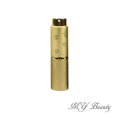 MYBeauty 香水旋轉填充瓶 囍字雕花款-15ml (金)