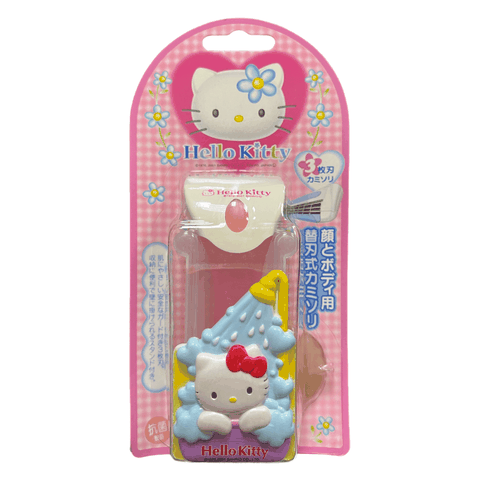 KAI 貝印 日本Hello Kitty 女士專用除毛刀優惠組合本體買一送一