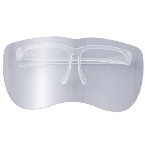 超輕薄簡約型防飛沫透明護目鏡 3入