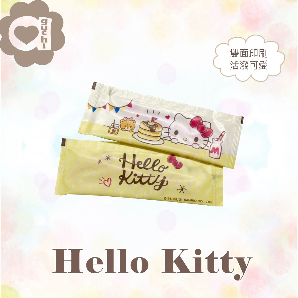 Sanrio 三麗鷗 Hello Kitty 凱蒂貓超韌牙線棒單支包 50支(盒裝) X 6 盒 外盒可當密封收納盒