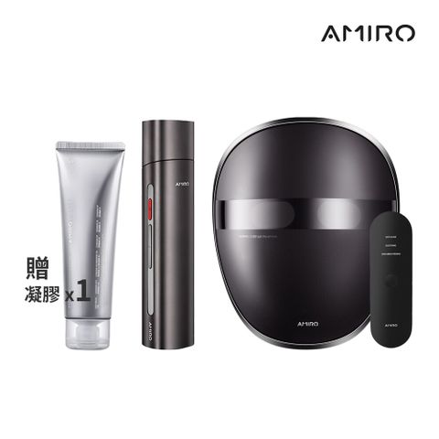 AMIRO 嫩膚時光面罩 +時光機拉提美容儀 R1 PRO(贈專用凝膠1條)