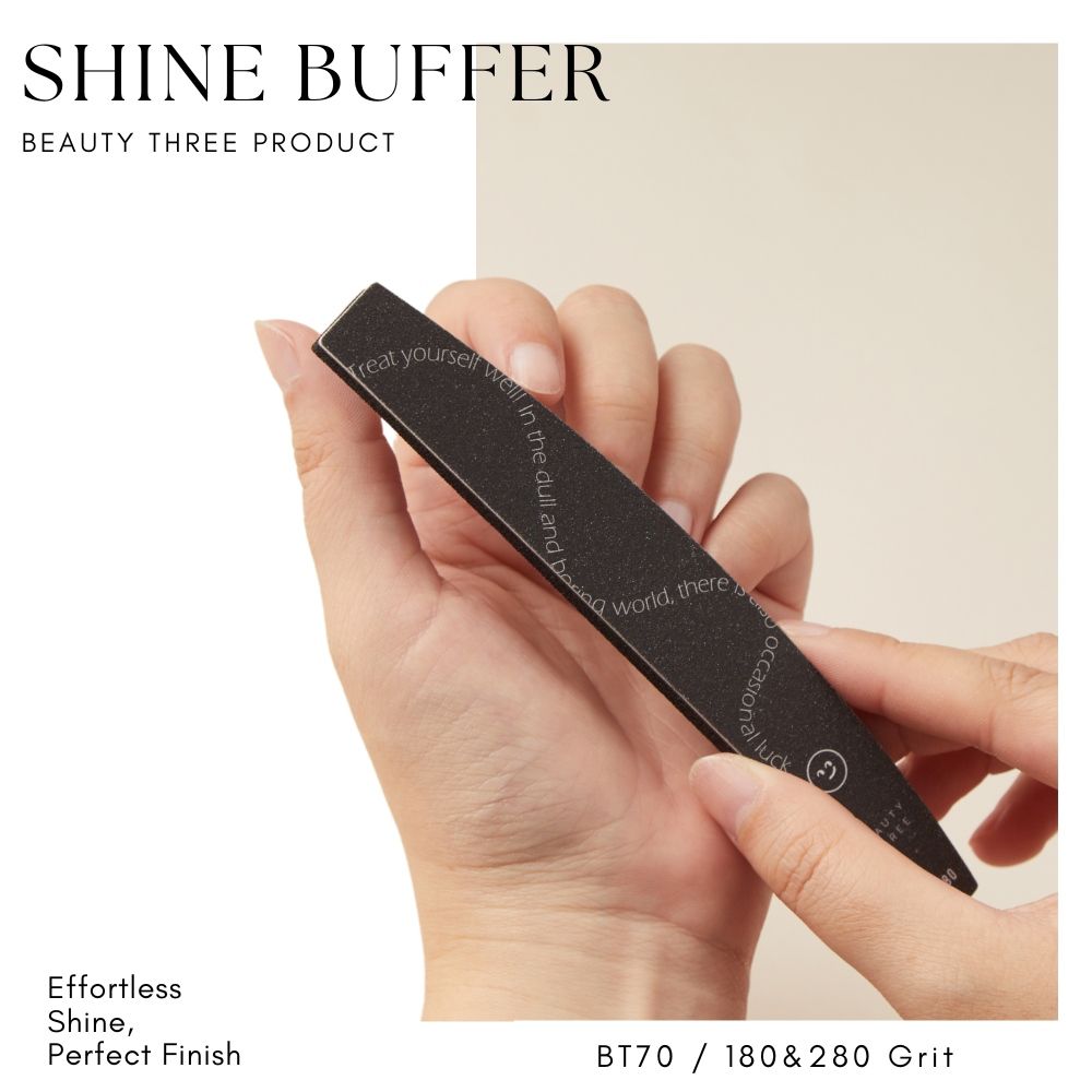 SHINE BUFFERBEAUTY THREE PRODUCT yourself the dull and EffortlessShine,Perfect Finishworld, thereOccasiona luckAUTY338BT70 180 & 280 Grit