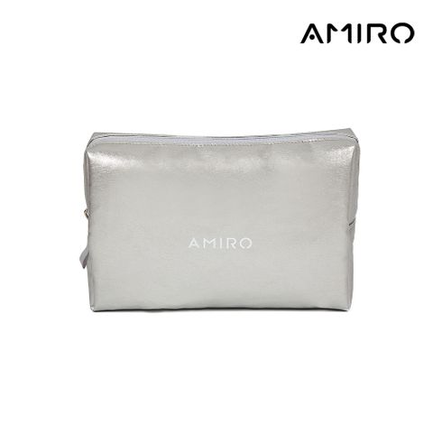 AMIRO 化妝包-銀色 /收納包/盥洗包/衛浴包