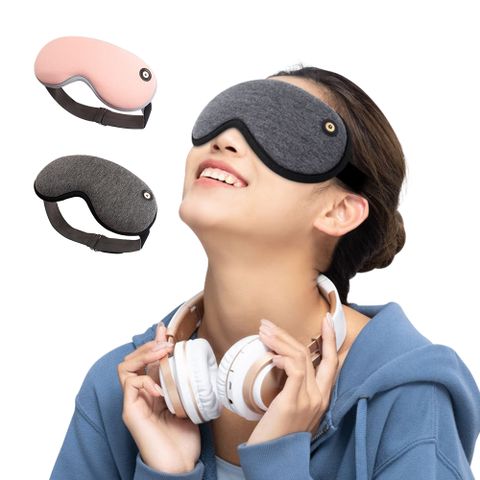 蒸氣眼罩 3段控溫加熱眼罩 磁吸式供電 遮光透氣 紓壓無痕