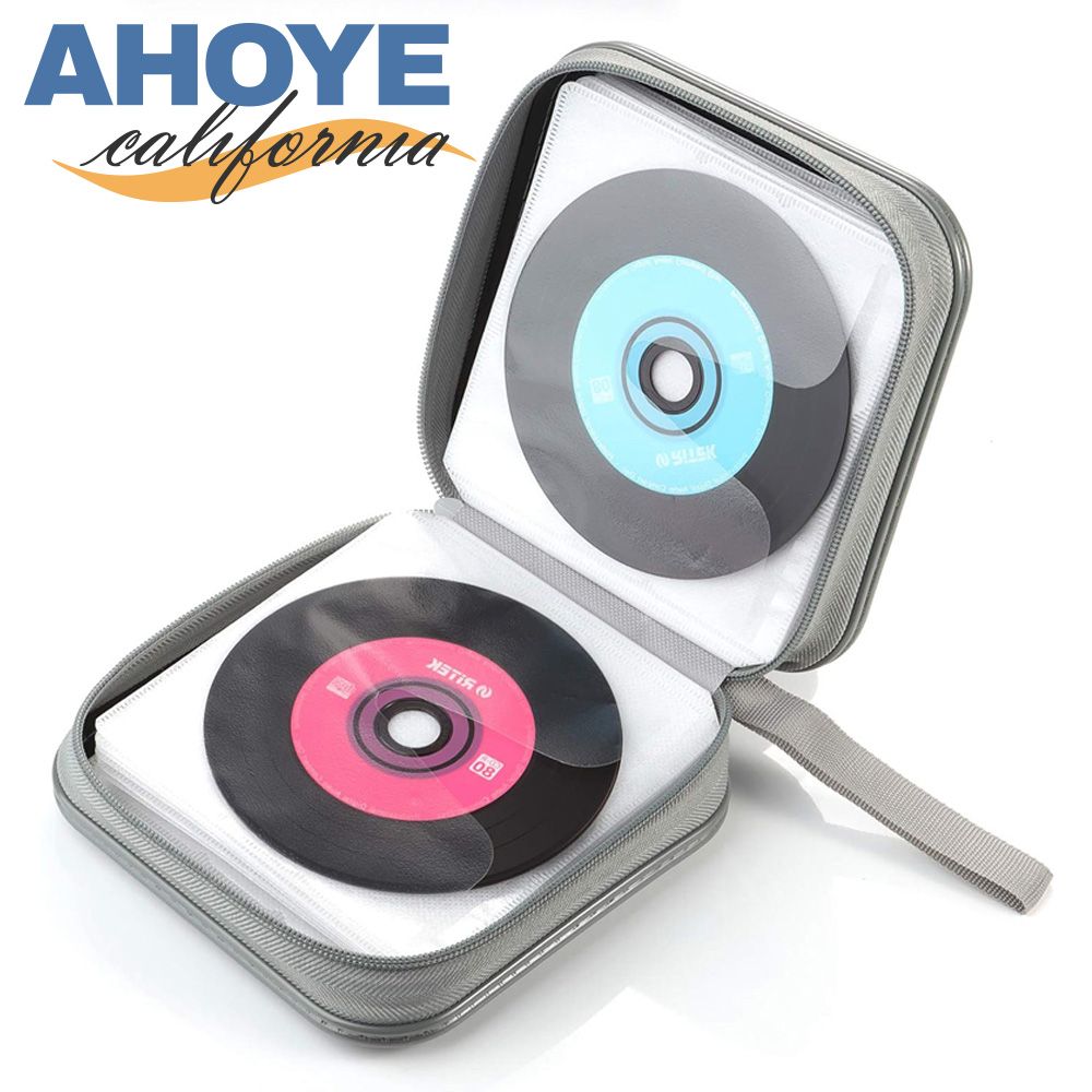 AHOYE 40片光碟收納包 光碟盒 CD收納包 CD盒 光碟包