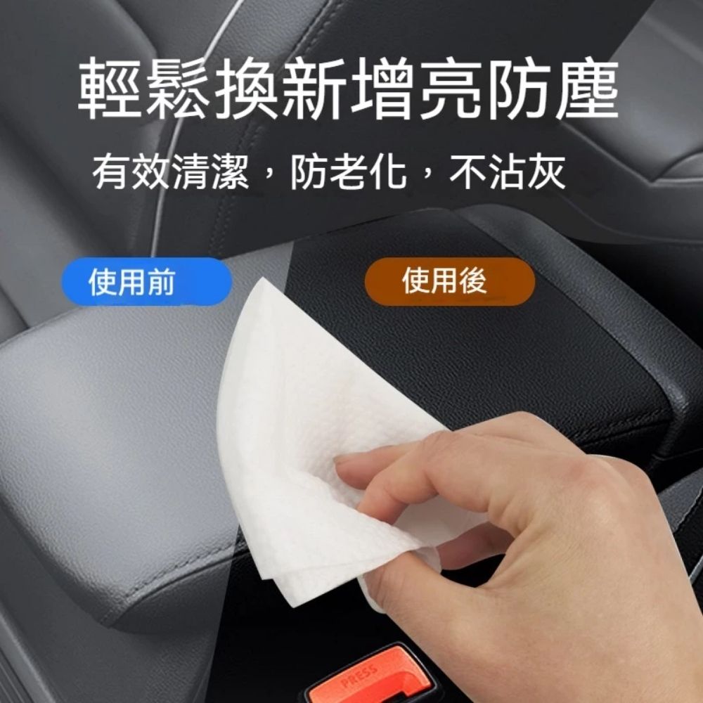  【LRevival】皮革保養護色濕紙巾80抽4入組 皮革材質皆可擦 汽車皮椅皮鞋皮家具