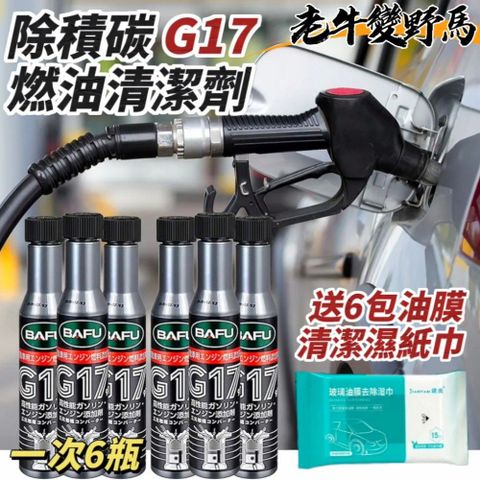 【加贈6包油膜清潔濕巾】喚醒發動機 除積碳燃油清潔劑