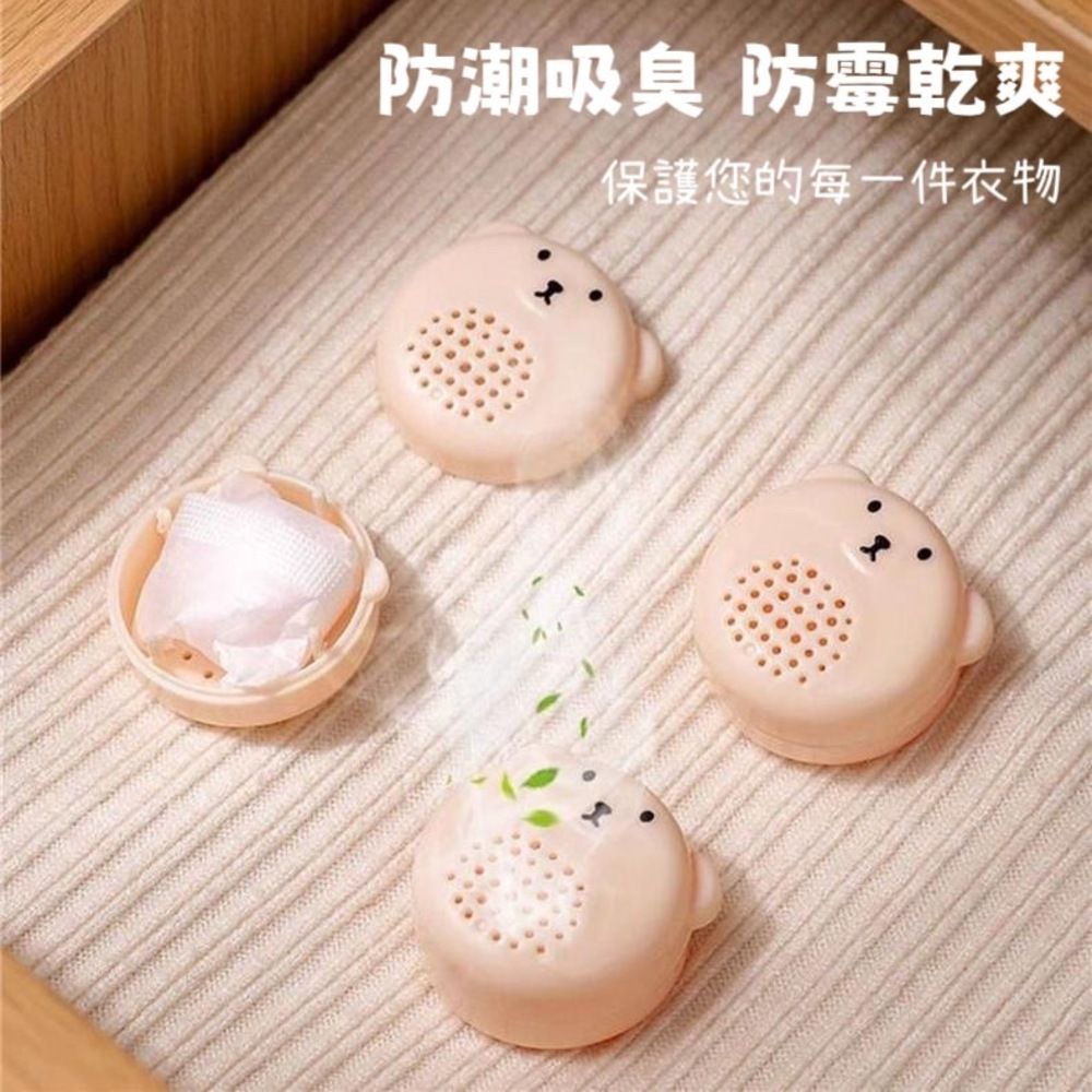  【熊熊香】小熊造型樟腦丸盒6包組 1包4入共24入 