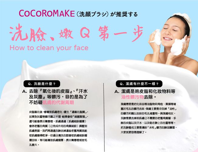 日本COCOROMAKE - 雙手SPA電動洗顏刷MS-CM01W - PChome 24h購物