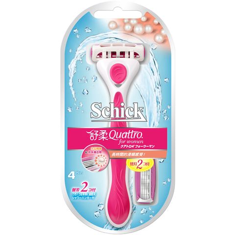 舒柔 仕女除毛刀(木瓜+珍珠)