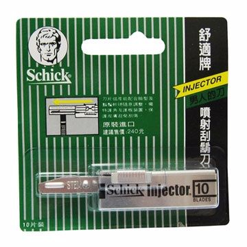 Schick 舒適 噴射刮鬍刀片*10入