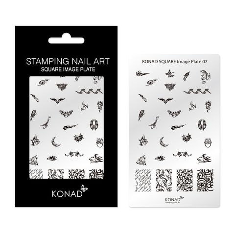 Konad Nail Art 方型圖案版 - sq007